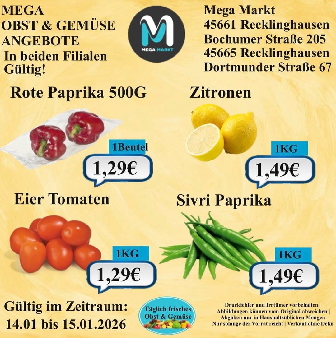 Post 1 by Mega Markt on Instagram (carousel)