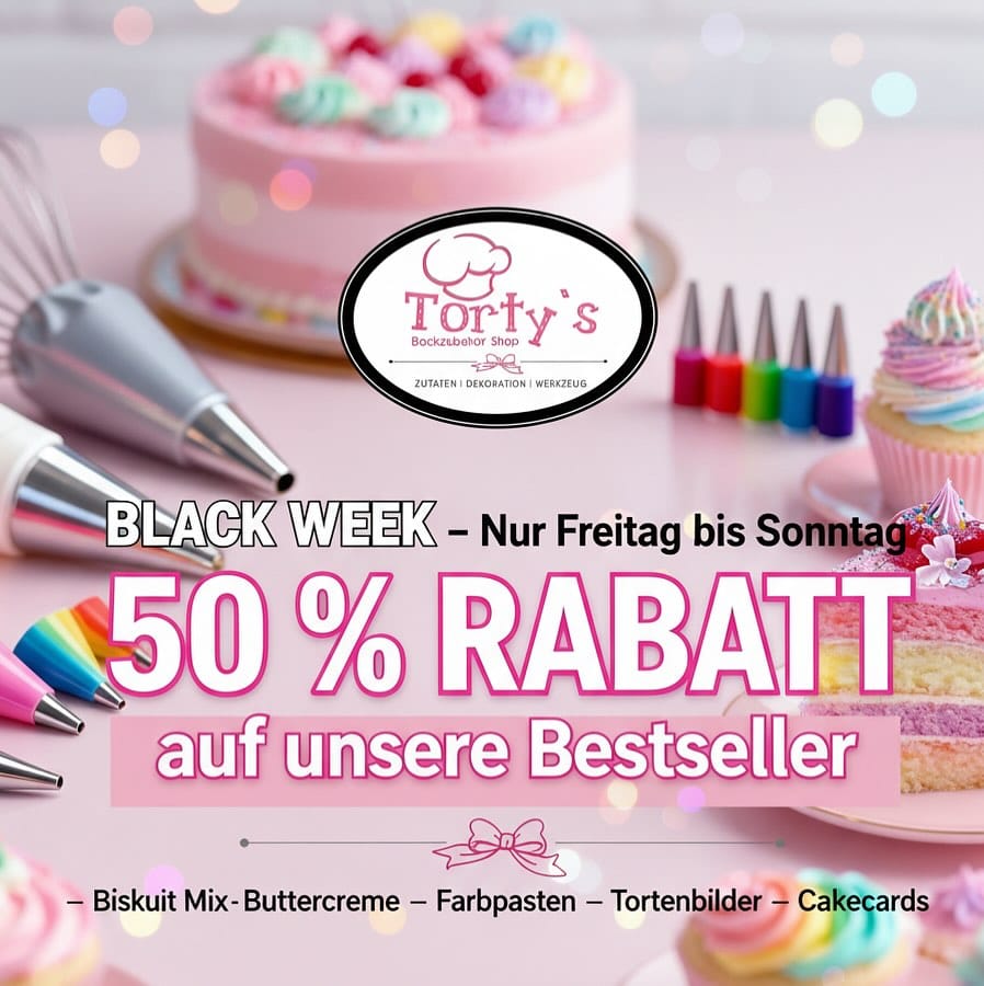 Post 10 by Torty's - Der Backzubehör Shop on Instagram (image)