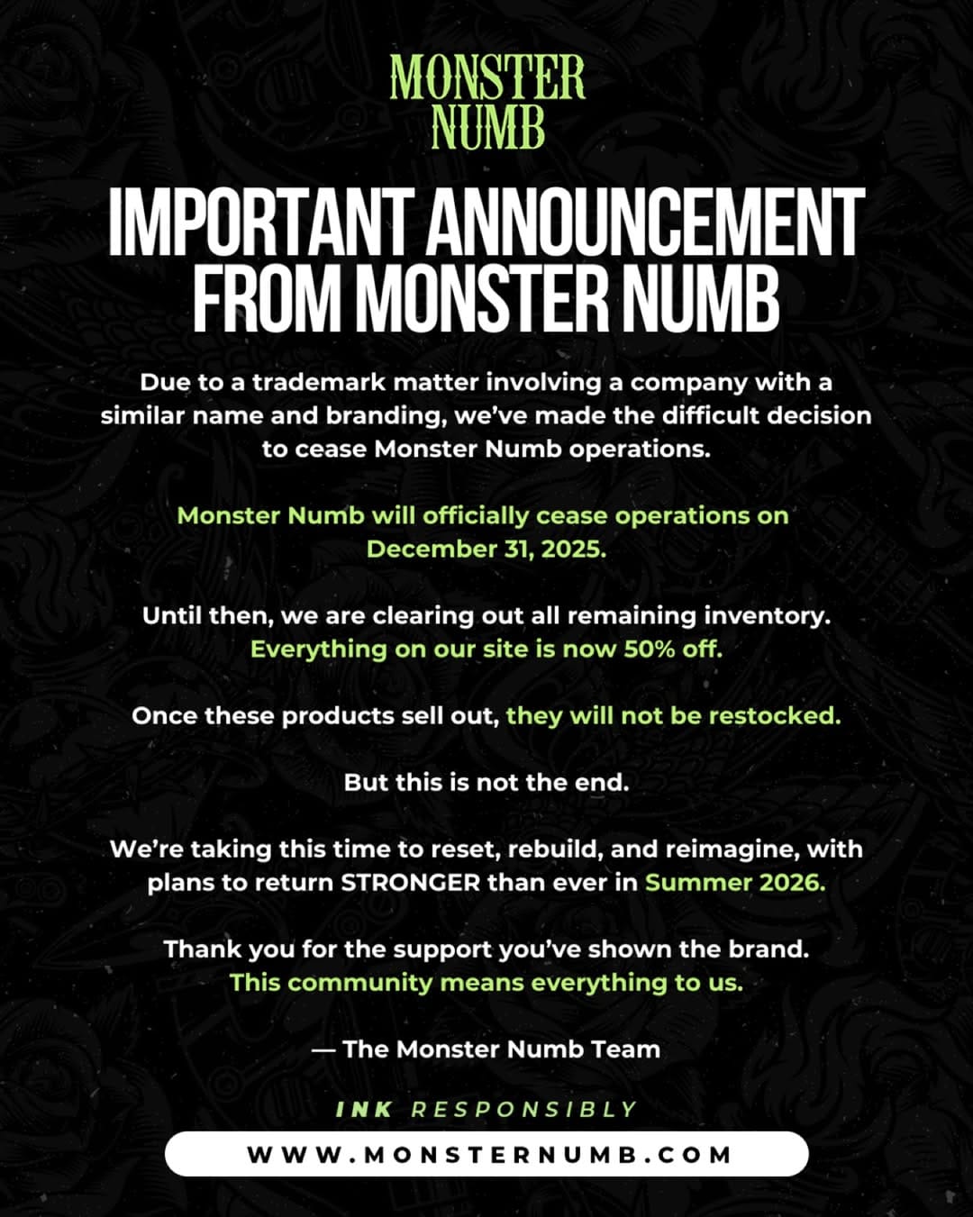 Post 6 by #1 Numbing Cream on Instagram (image)