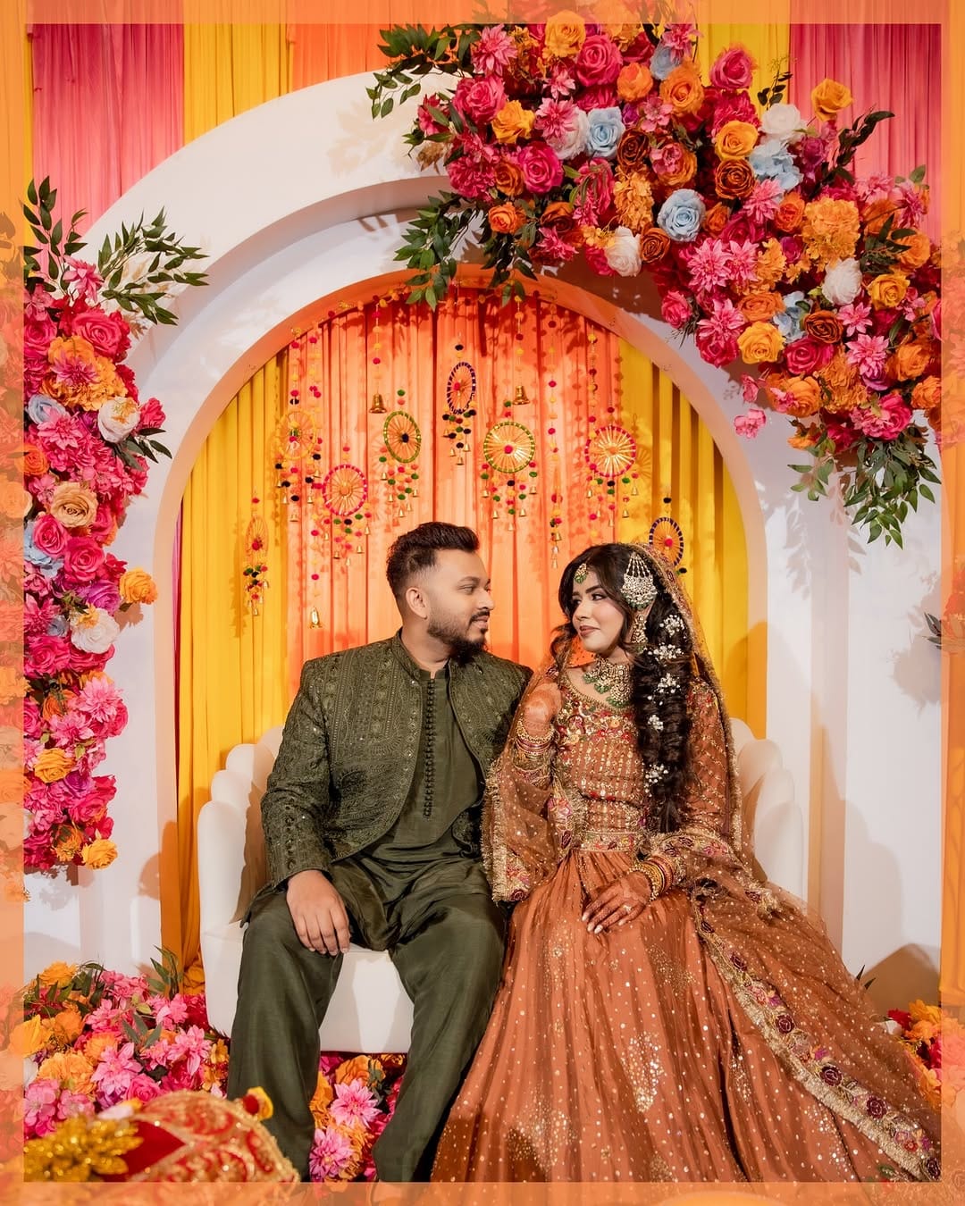 Post 2 by Desi Bridal Jewelry | Floral Jewelry on Instagram (carousel)