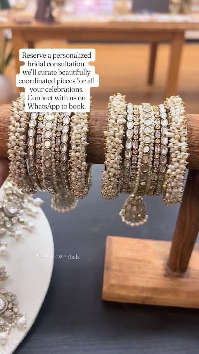 Post 10 by Desi Bridal Jewelry | Floral Jewelry on Instagram (video)