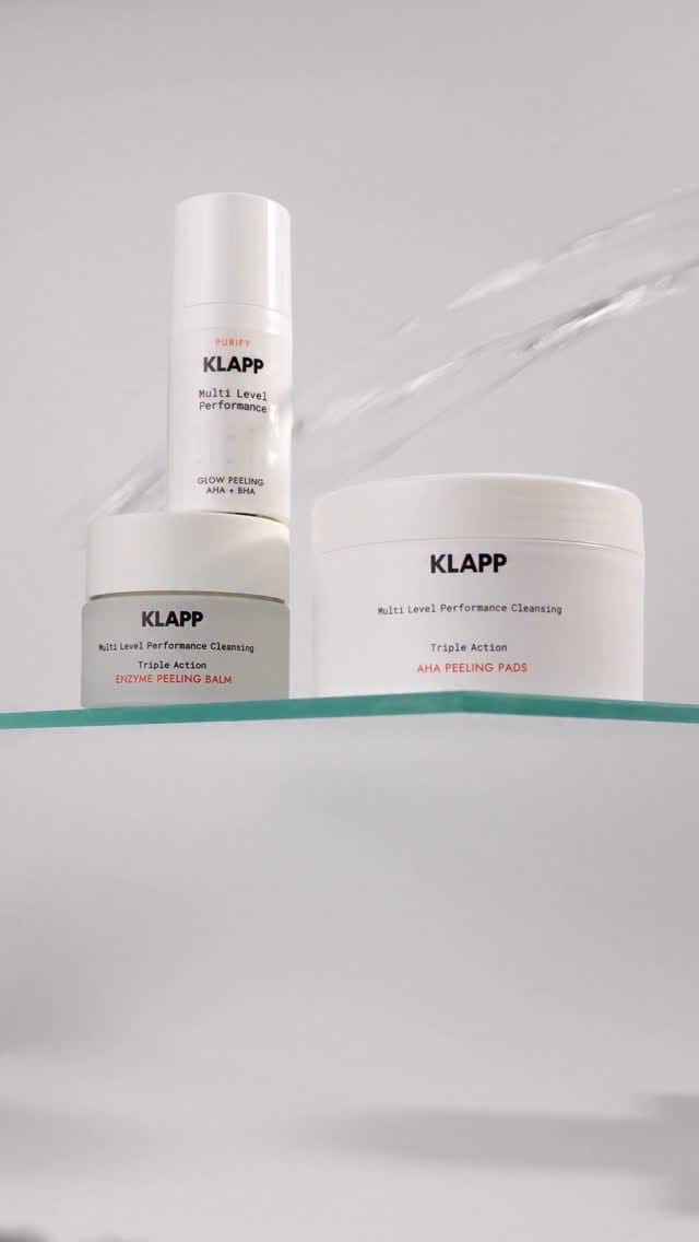 Post 1 by KLAPP Skin Care Science on Instagram (video)