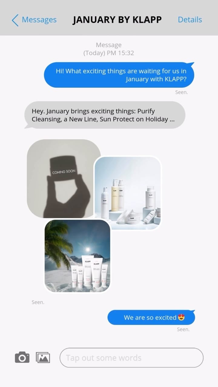 Post 3 by KLAPP Skin Care Science on Instagram (video)