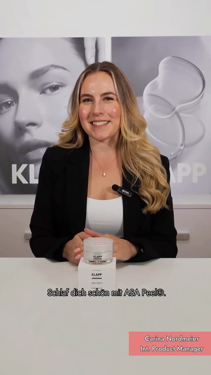 Post 10 by KLAPP Skin Care Science on Instagram (video)