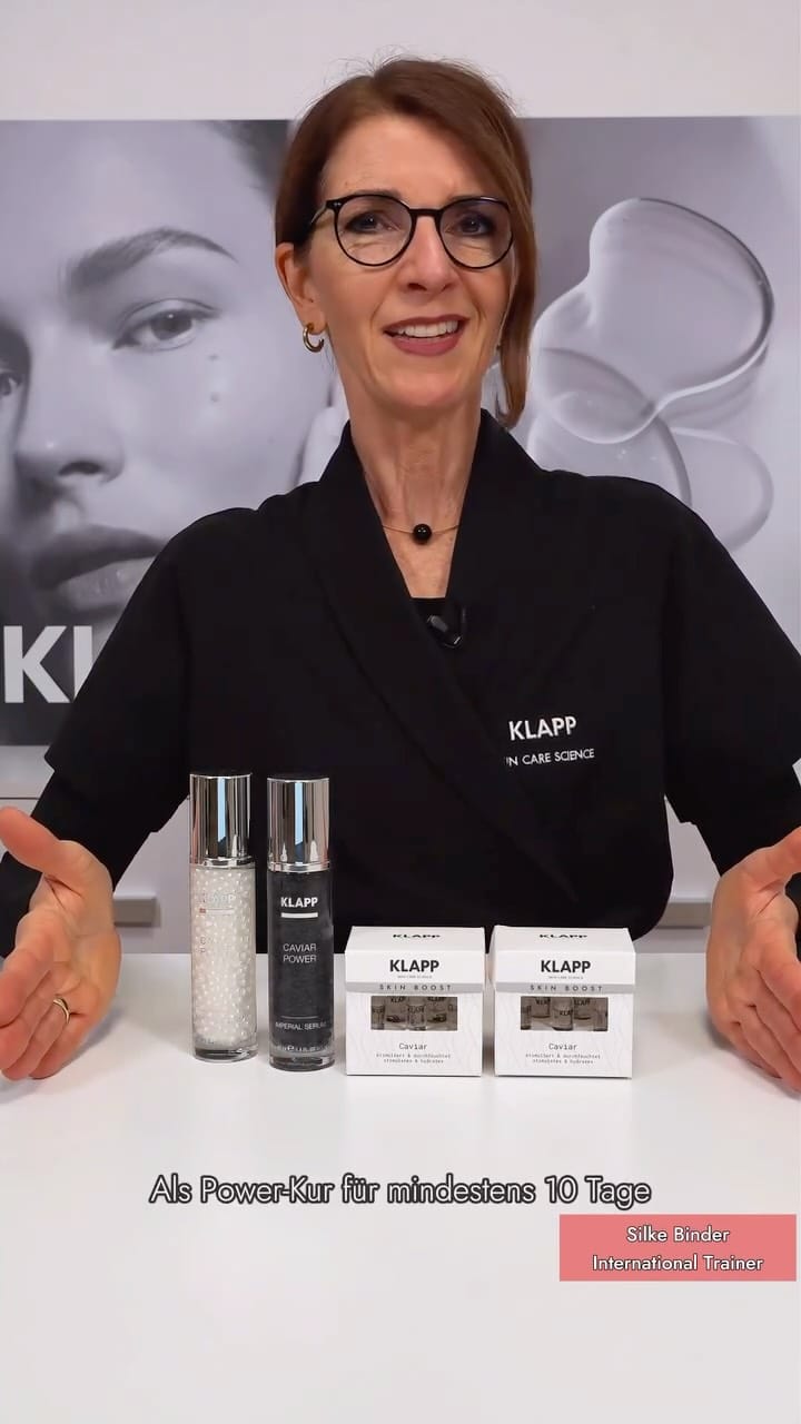 Post 8 by KLAPP Skin Care Science on Instagram (video)