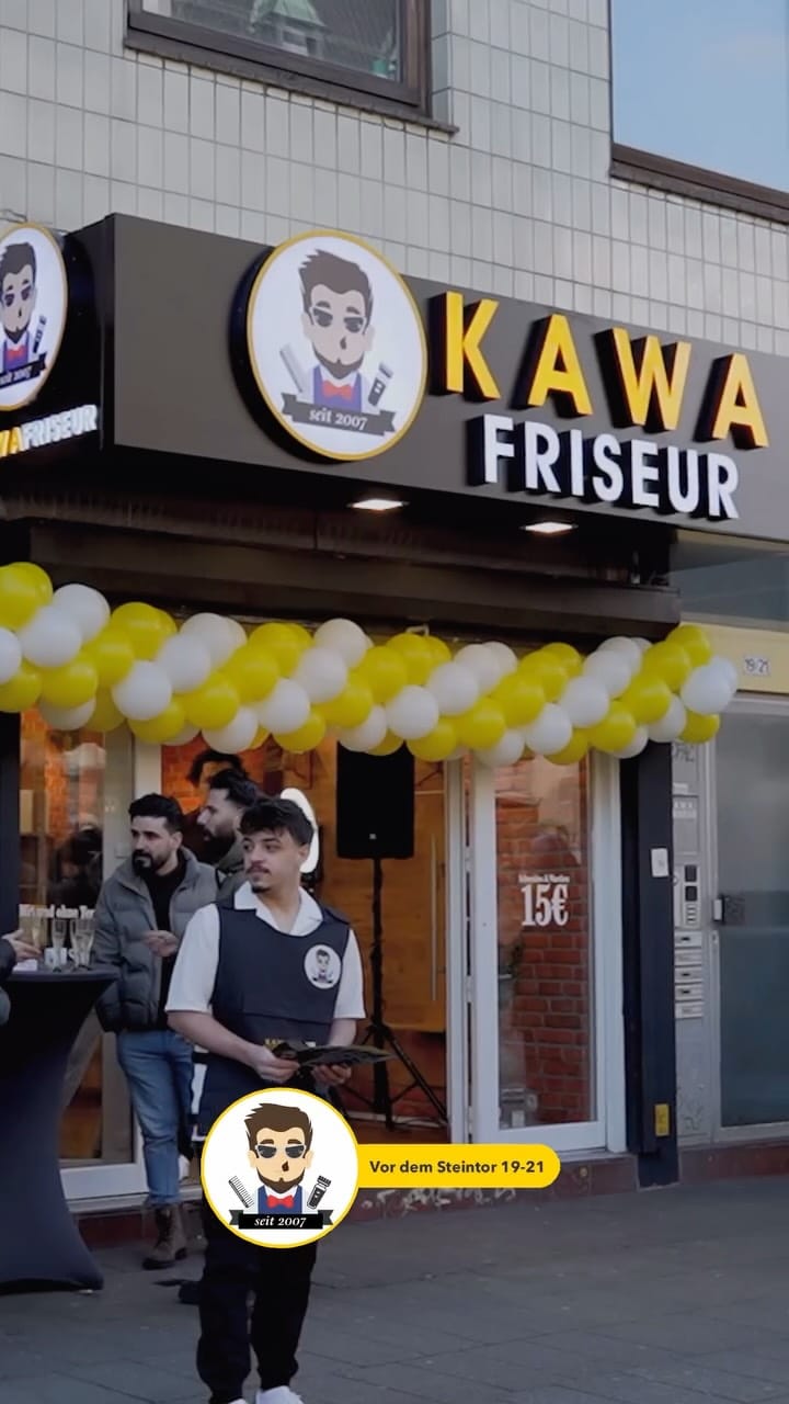 Post 10 by Kawa Friseur on Instagram (video)