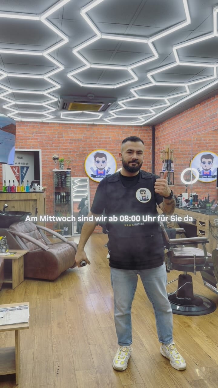 Post 5 by Kawa Friseur on Instagram (video)