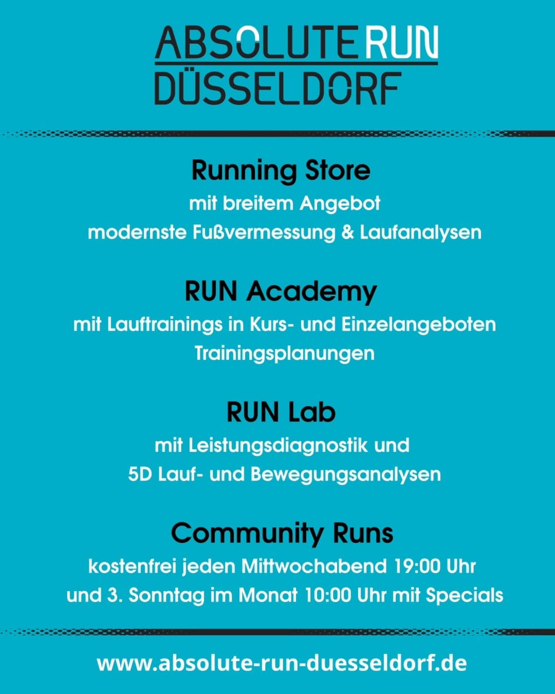 Post 9 by ABSOLUTE RUN Düsseldorf on Instagram (image)
