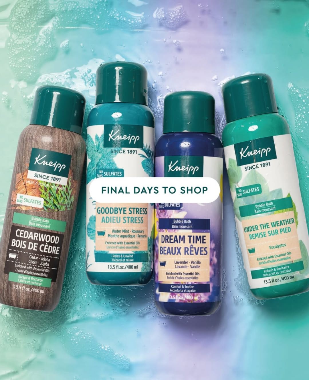 Post 1 by Kneipp USA (Official) on Instagram (carousel)