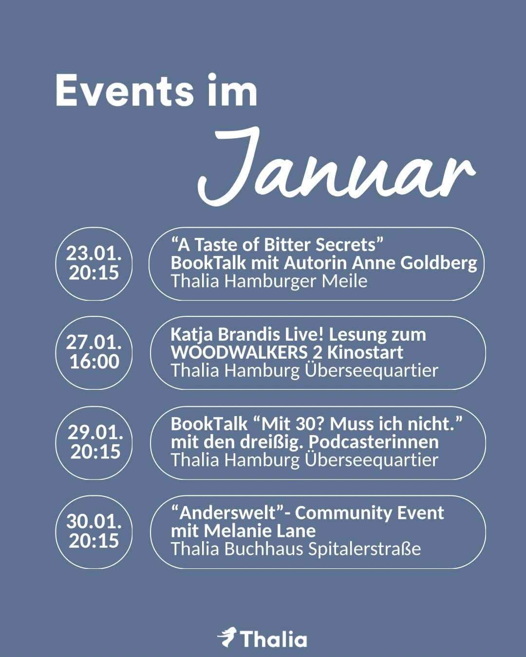 Post 10 by Thalia Buchhandlungen Hamburg on Instagram (carousel)