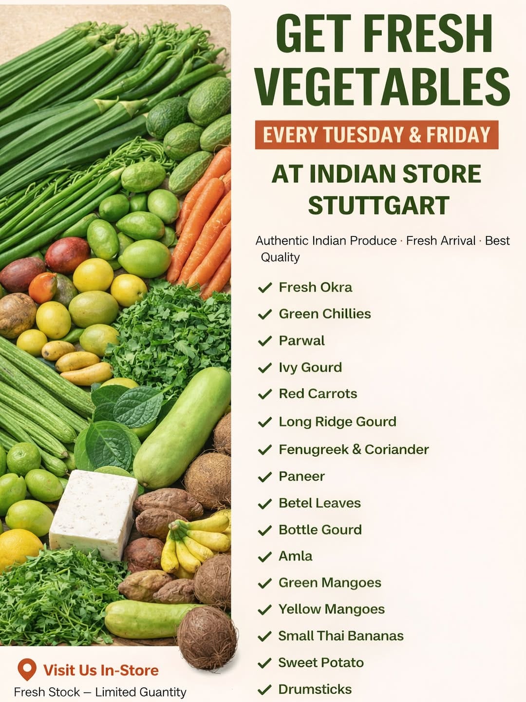 Post 5 by IND INDIAN STORE on Instagram (image)