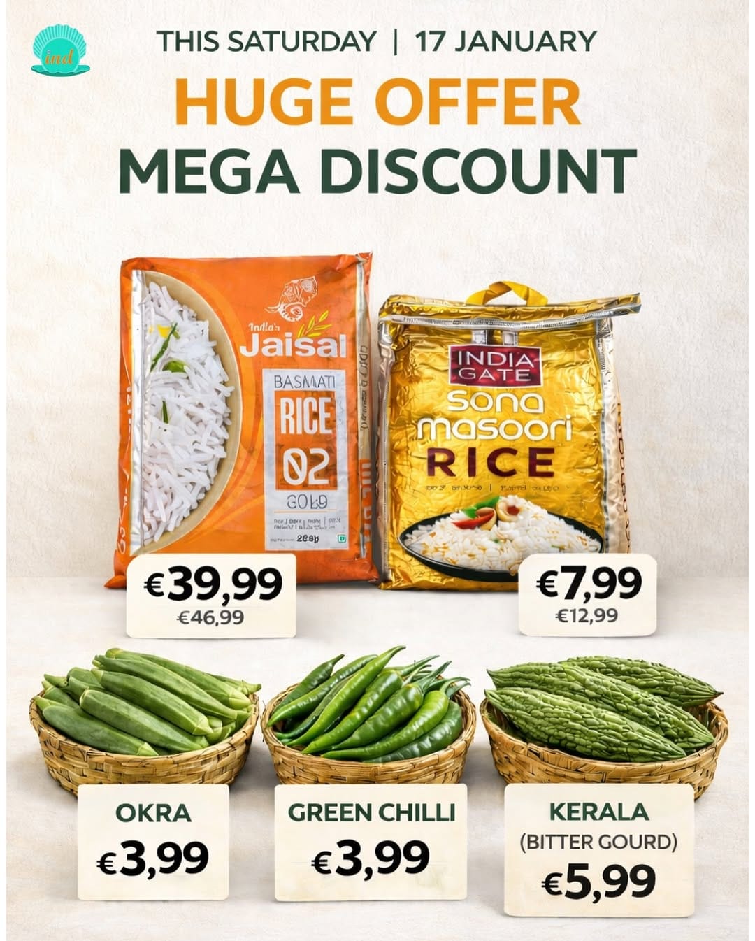 Post 3 by IND INDIAN STORE on Instagram (image)