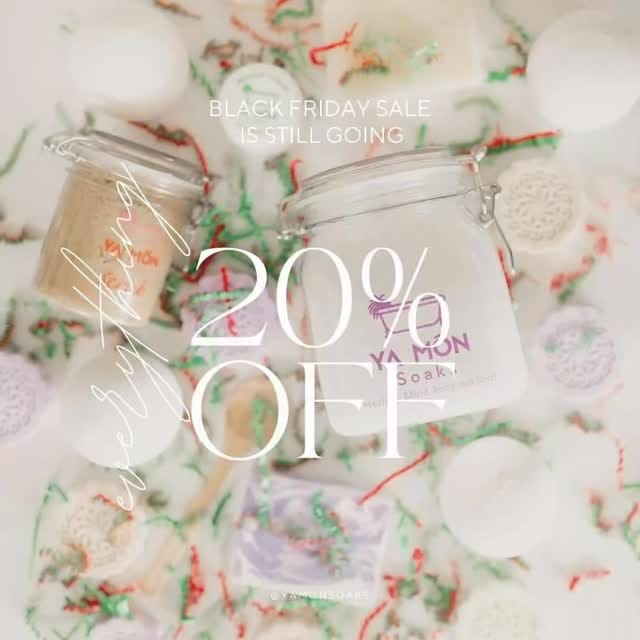 Post 3 by Ya Mon Soaks on Instagram (video)