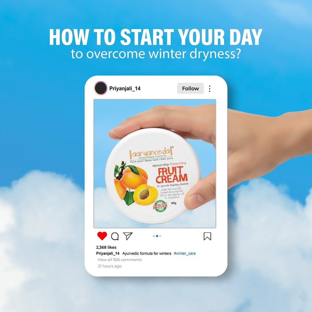 Post 9 by Aryanveda Herbals on Instagram (image)