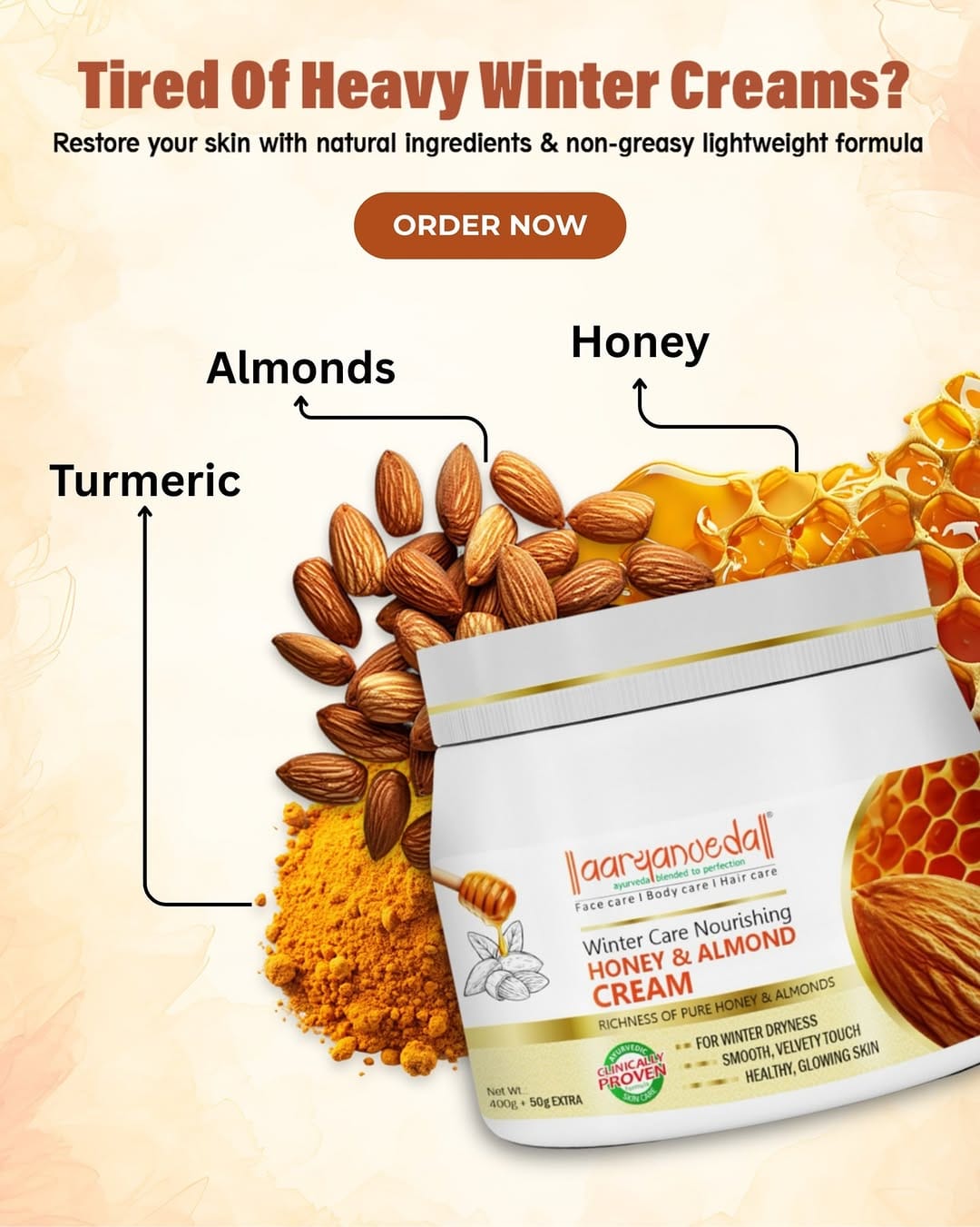 Post 3 by Aryanveda Herbals on Instagram (image)