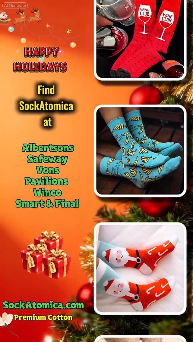 Post 4 by Sock Atomica on Instagram (video)