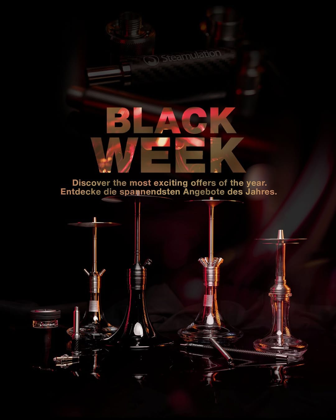 Post 2 by Steamulation Shisha on Instagram (carousel)