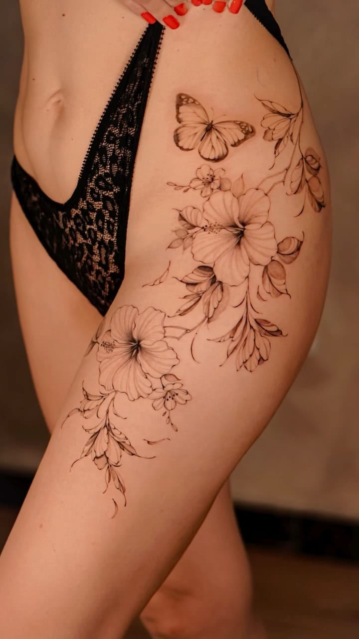 Post 5 by Neon Tattoo Germany Fineline on Instagram (video)