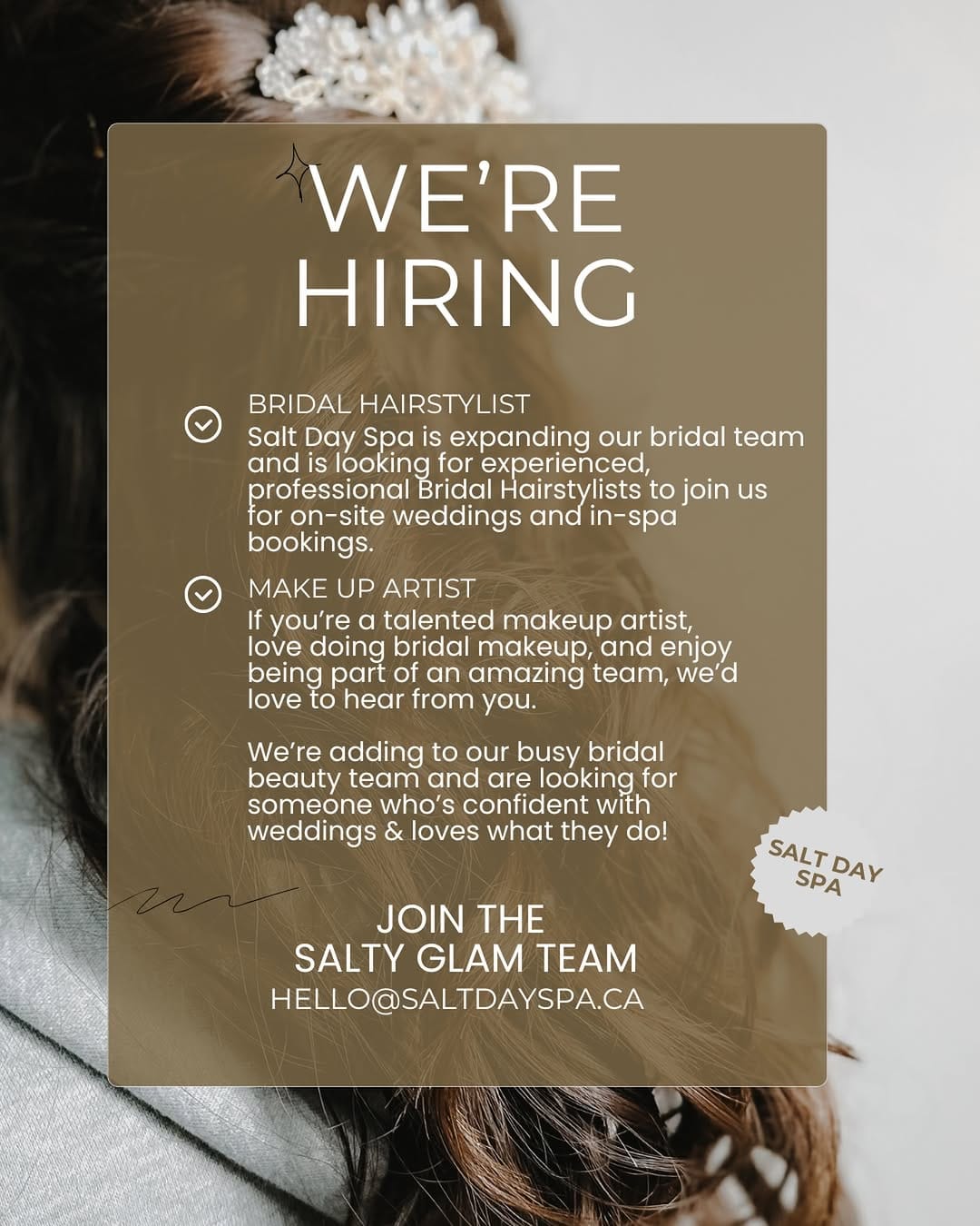 Post 4 by SALT DAY SPA | Luxury Head Spa & Salon on Instagram (image)