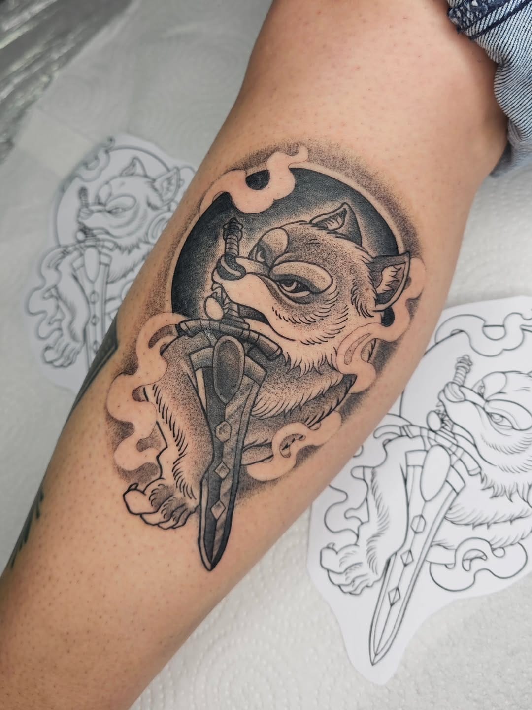 Post 2 by Craig Downer | 💫 Gaming, Pixel, Anime & Japanese Tattoos 💫 on Instagram (carousel)