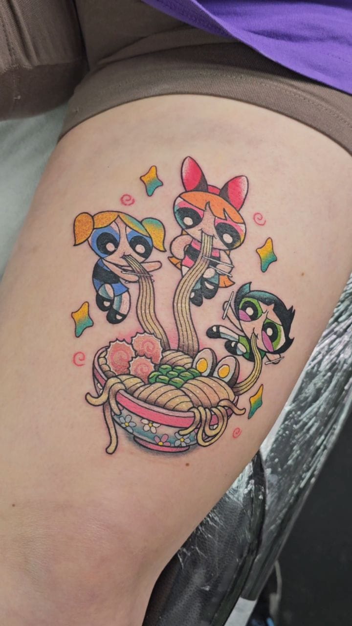 Post 3 by Craig Downer | 💫 Gaming, Pixel, Anime & Japanese Tattoos 💫 on Instagram (video)
