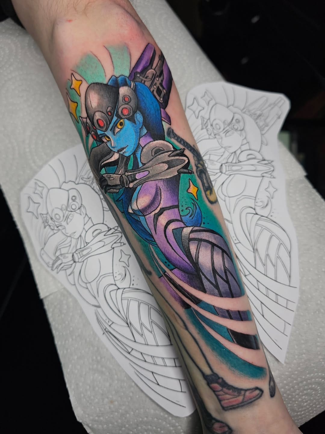 Post 8 by Craig Downer | 💫 Gaming, Pixel, Anime & Japanese Tattoos 💫 on Instagram (carousel)