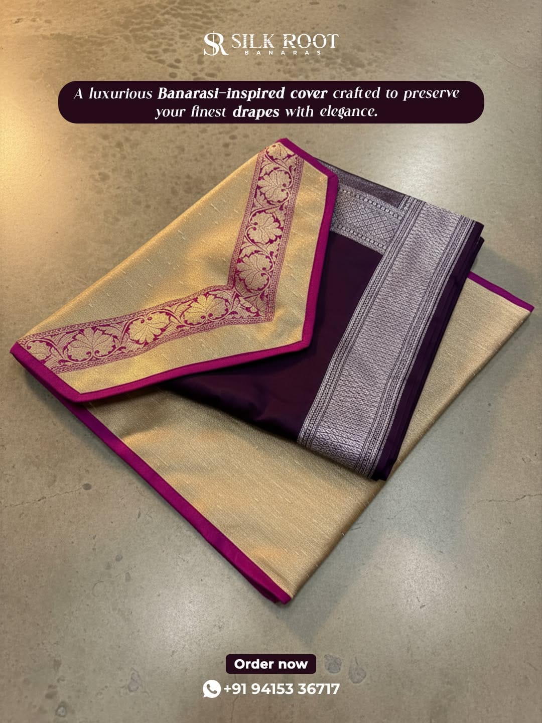 Post 8 by Silk Root Banaras on Instagram (image)