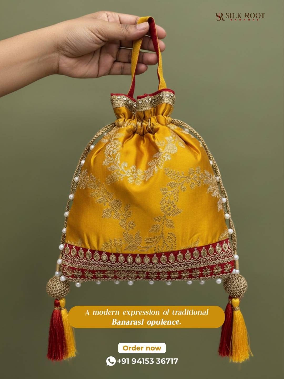 Post 10 by Silk Root Banaras on Instagram (image)