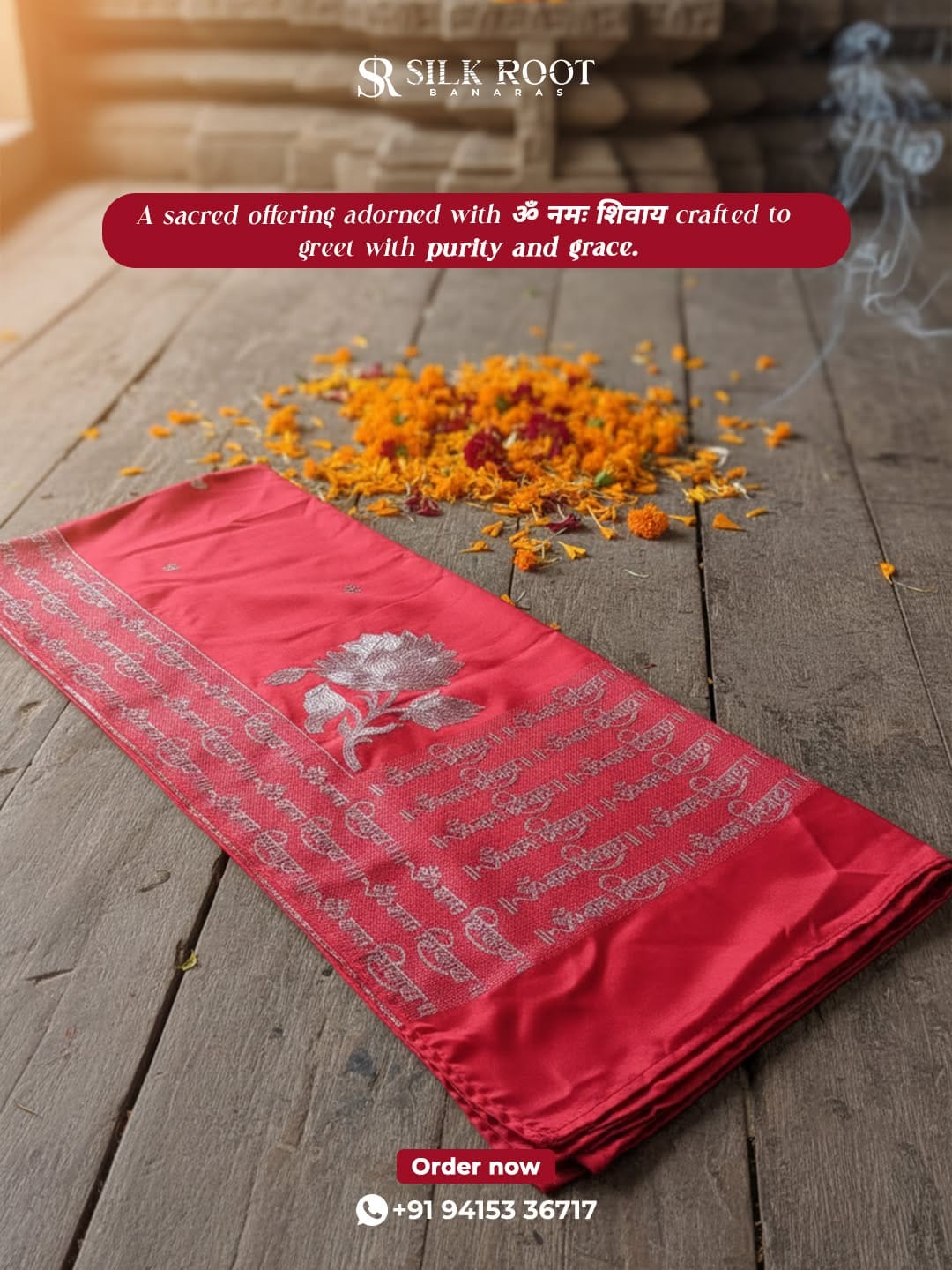Post 7 by Silk Root Banaras on Instagram (image)