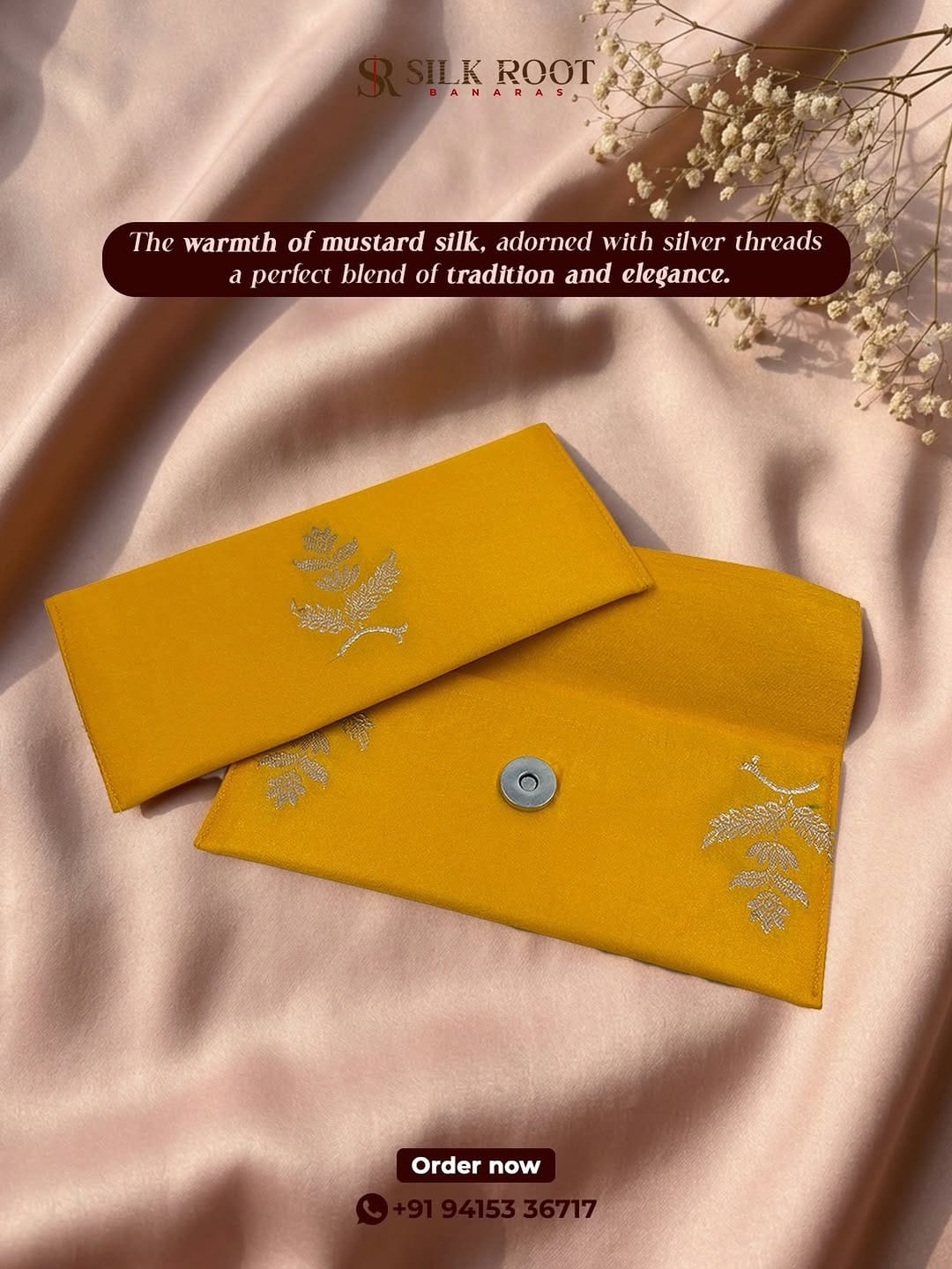 Post 5 by Silk Root Banaras on Instagram (image)