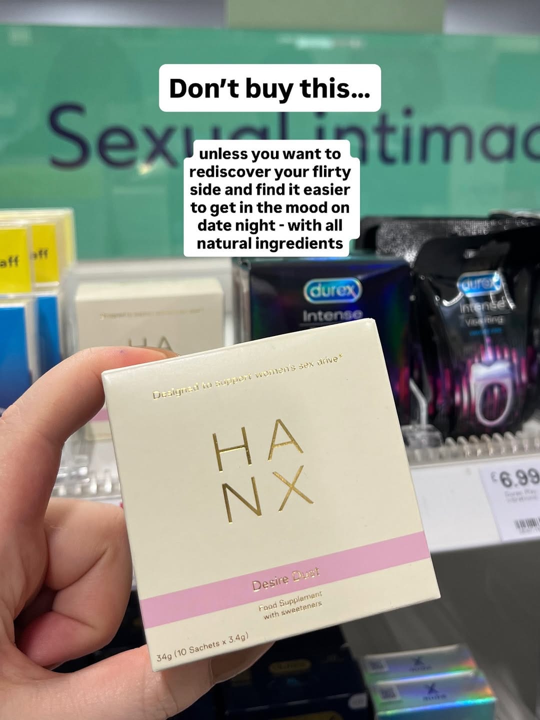 Post 3 by HANX | Sexual Wellness & Intimate Health on Instagram (image)