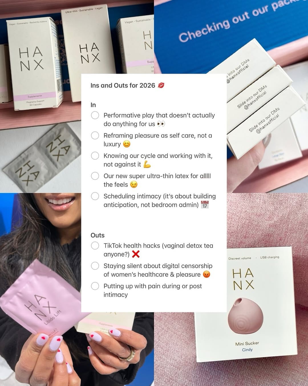 Post 6 by HANX | Sexual Wellness & Intimate Health on Instagram (image)