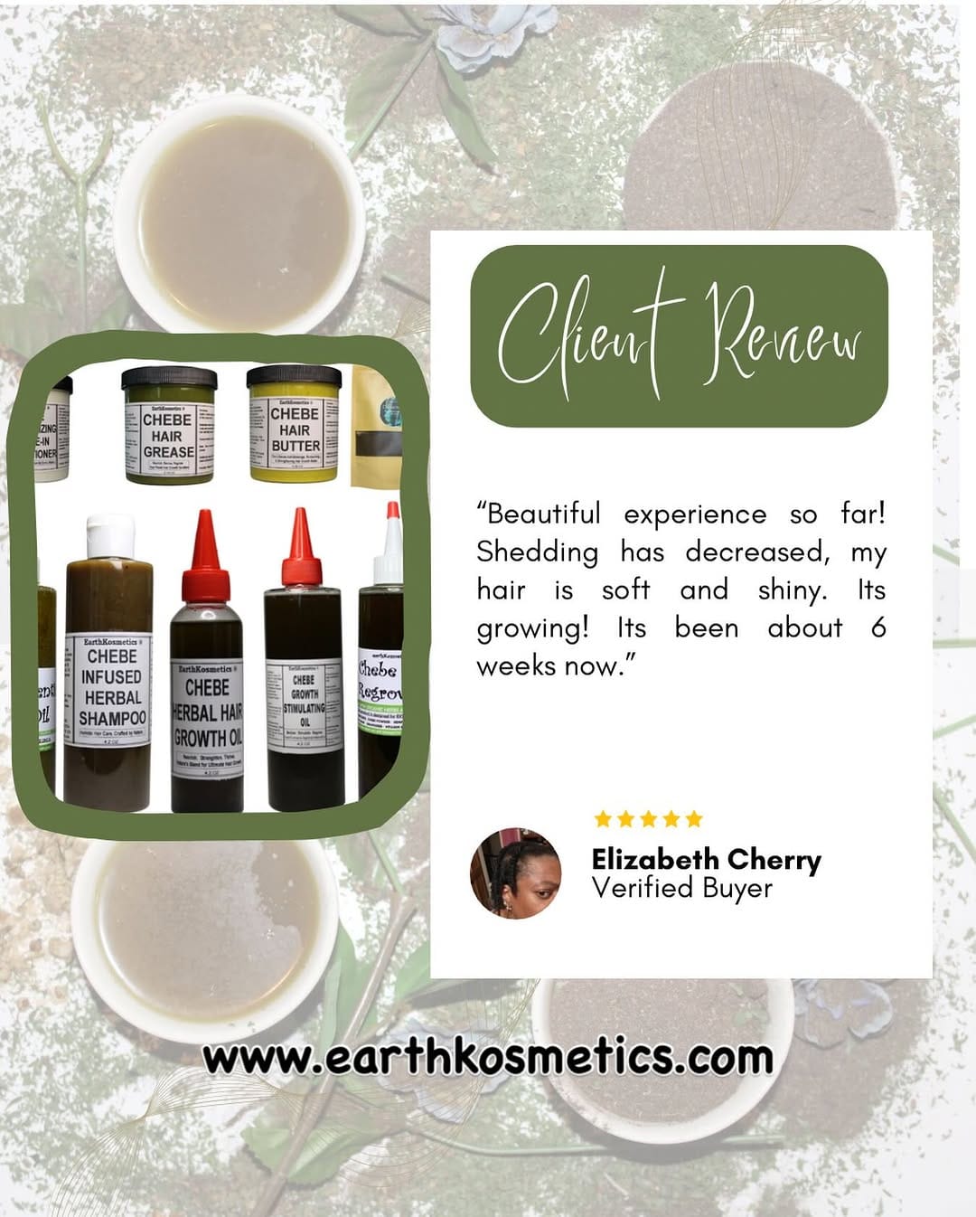 Post 4 by EarthKosmetics | Hair & Skin on Instagram (image)