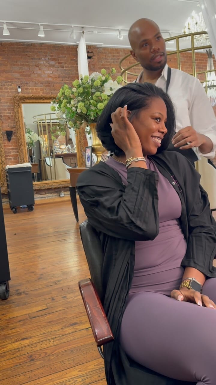 Post 6 by Purple Door Salon on Instagram (video)