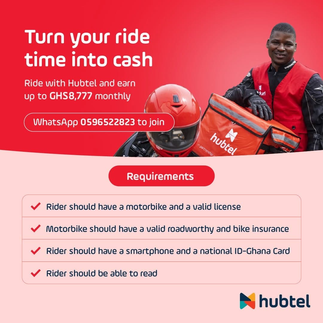 Post 10 by Hubtel on Instagram (image)