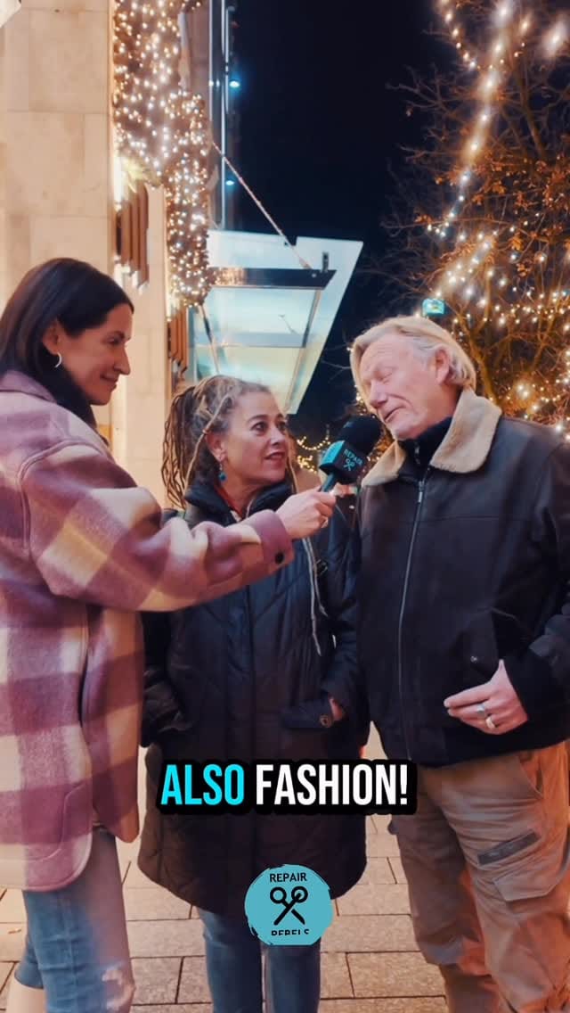 Post 3 by Repair Rebels - Modereparaturen on Instagram (video)