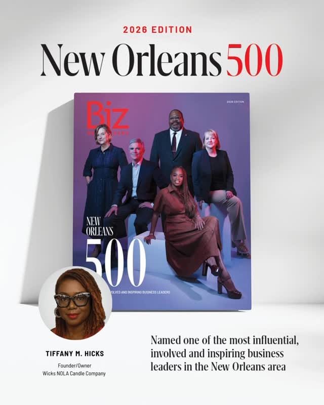 Post 2 by Wicks NOLA Candle Company on Instagram (video)