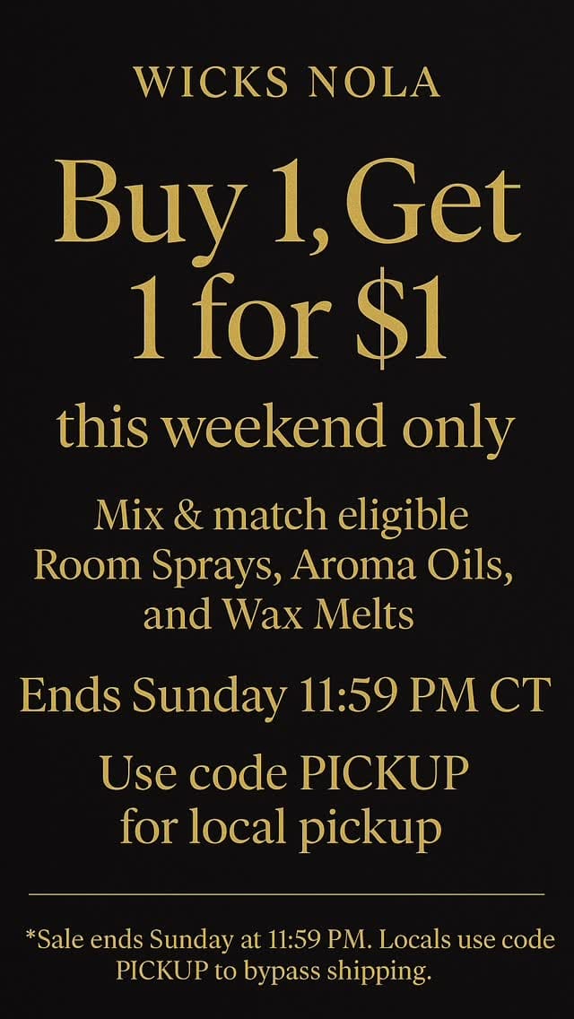 Post 10 by Wicks NOLA Candle Company on Instagram (video)
