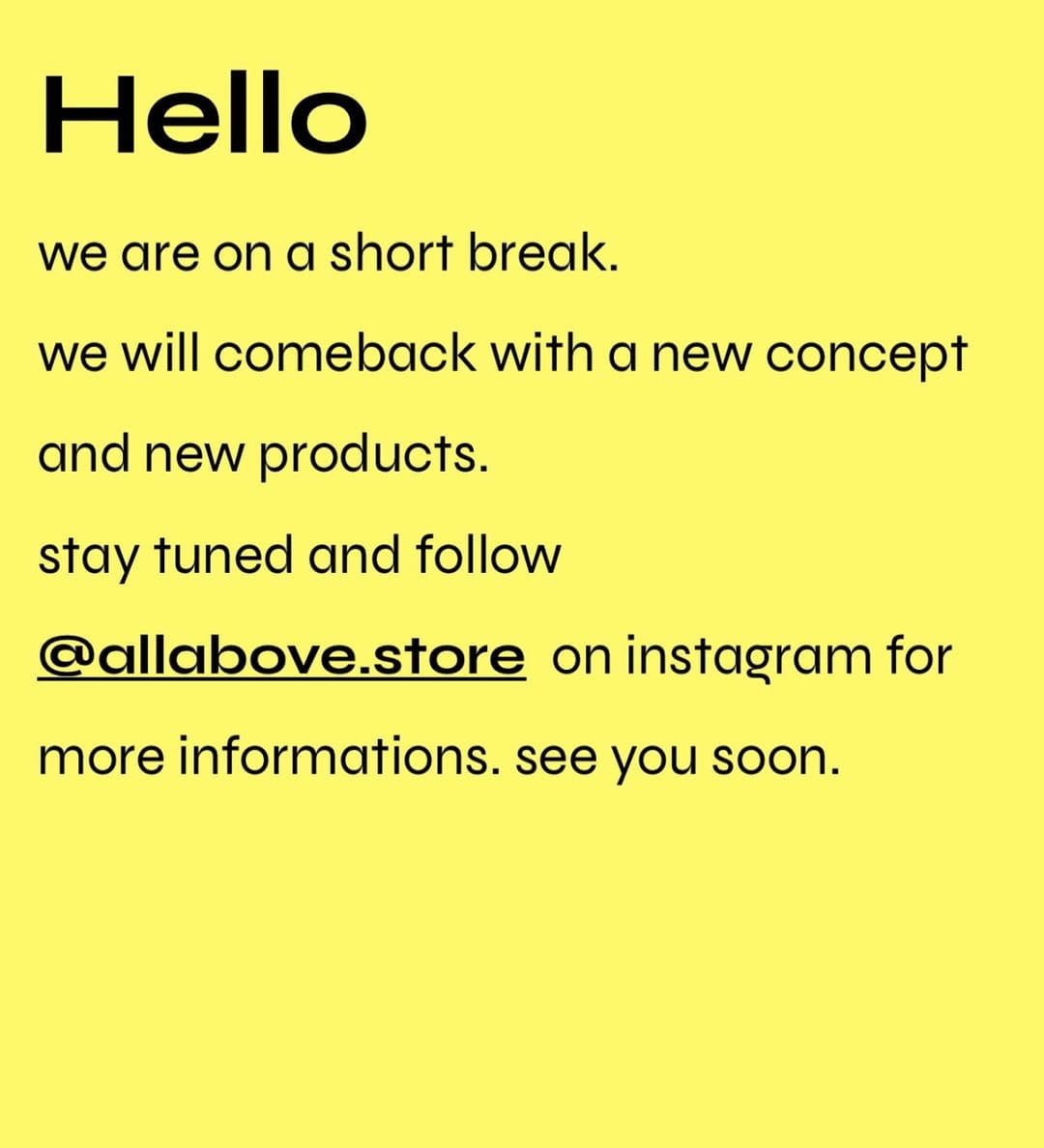 Post 1 by AllABOVE.store on Instagram (image)
