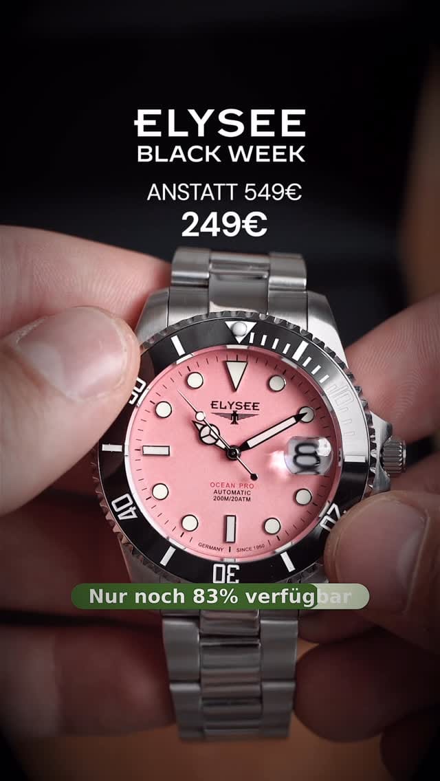 Post 1 by ELYSEE Watches on Instagram (video)