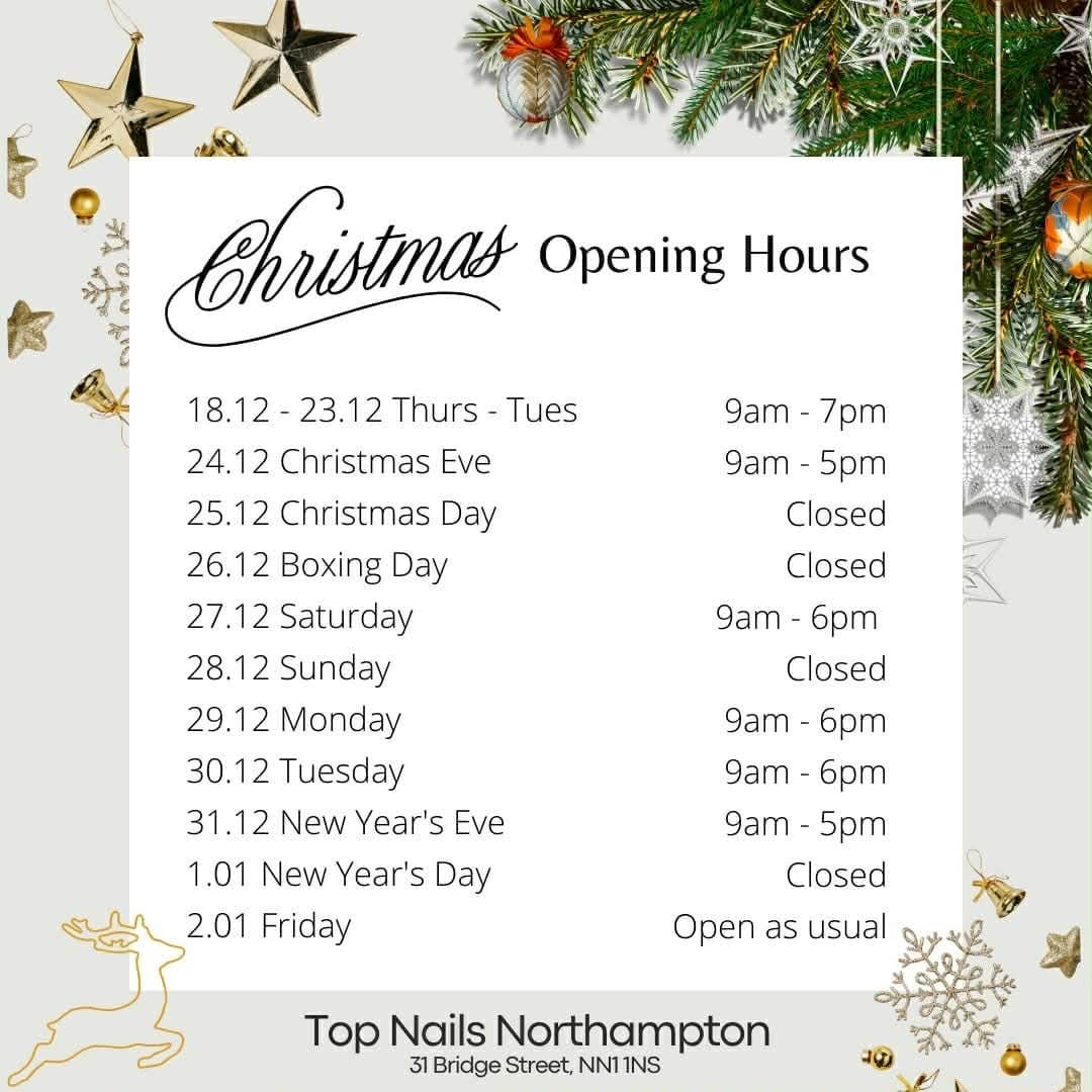 Post 8 by Top Nails Northampton on Instagram (image)
