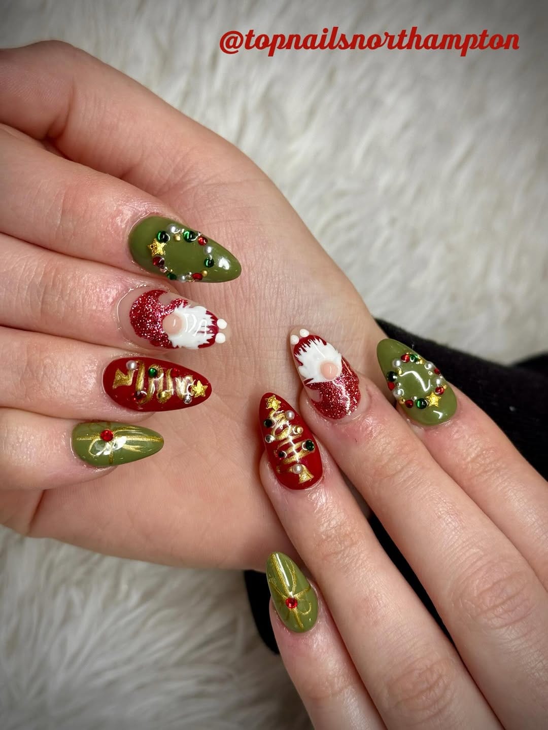 Post 3 by Top Nails Northampton on Instagram (image)