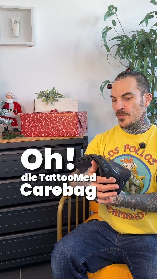 Post 6 by TattooMed | tattoo care on Instagram (video)