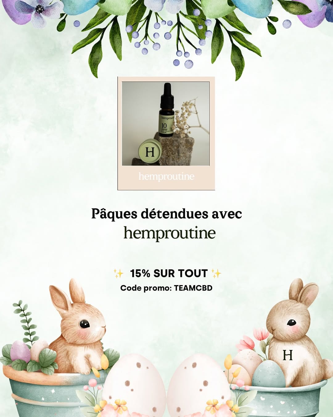 Post 5 by Hemproutine - Huiles de CBD 🌿 on Instagram (image)
