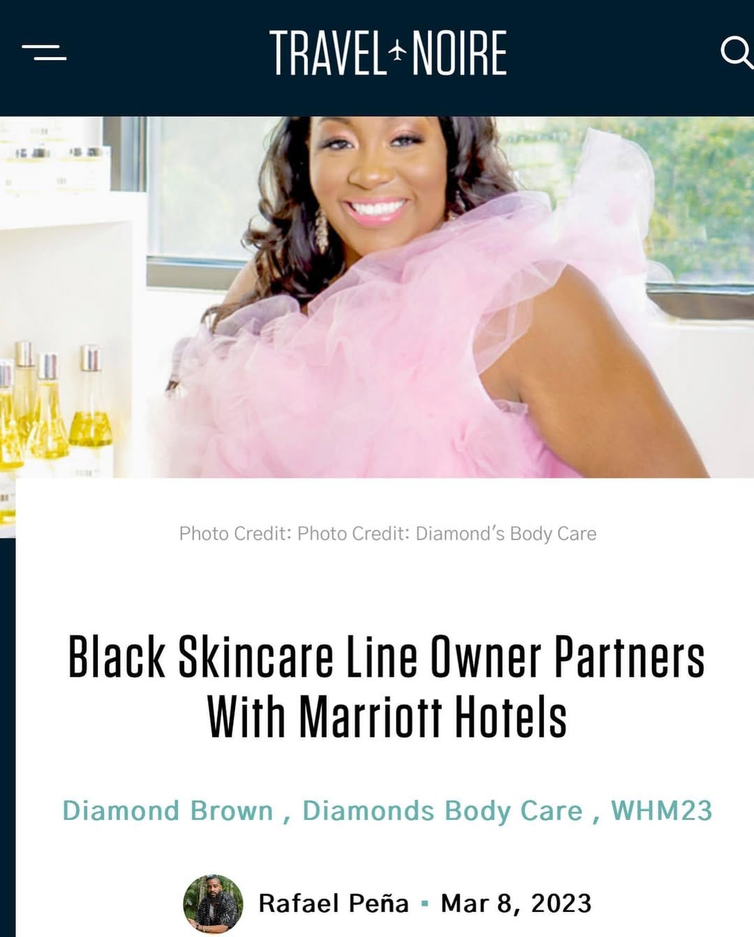 Post 9 by Diamond’s Body Care on Instagram (carousel)