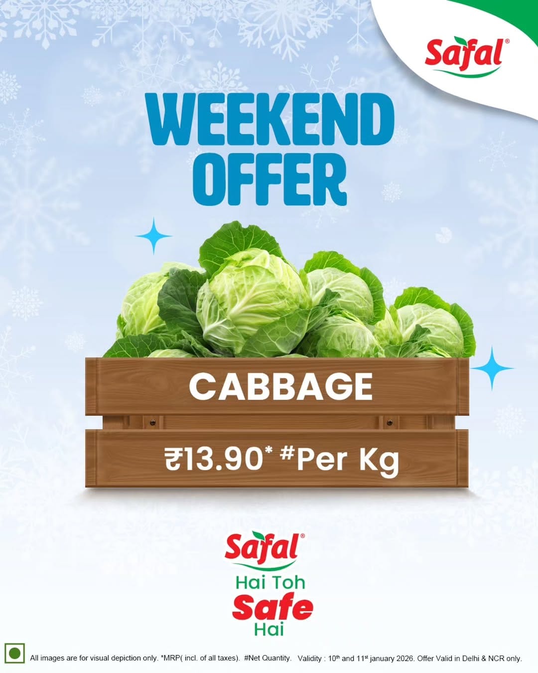 Post 10 by Safal Stores on Instagram (carousel)