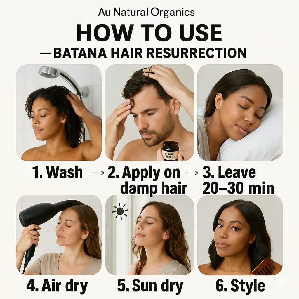 Post 9 by Au Natural Organics™ on Instagram (image)