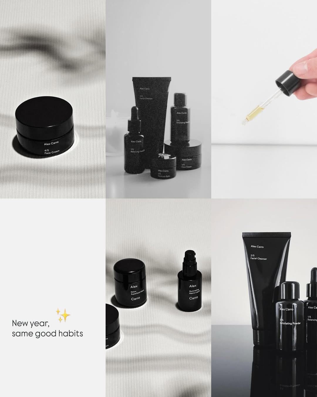 Post 1 by Alex Carro Skincare on Instagram (image)