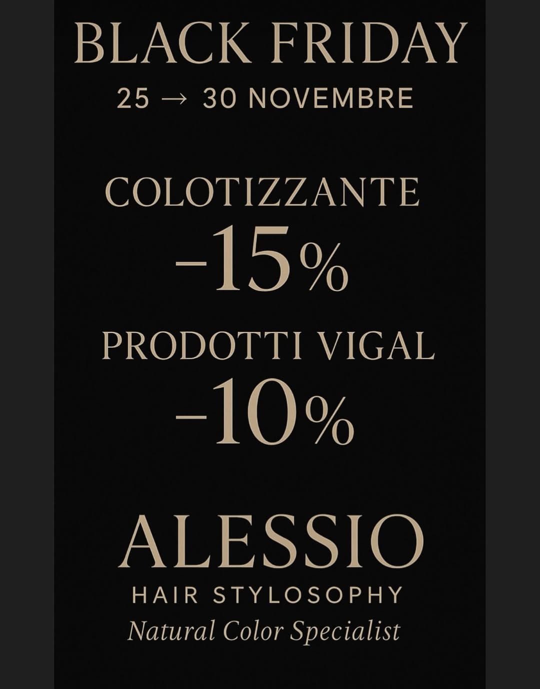 Post 2 by Alessio Hair Stylosophy • Vigal Roma on Instagram (image)
