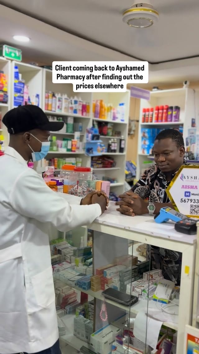 Post 7 by Ayshamed Pharmacy | Abuja Pharmacy on Instagram (video)